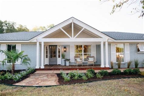 ranch house with metal porch addition|ranch house additions.